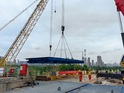 武漢長豐橋提升改造工程全線貫通，市政建設再譜新篇